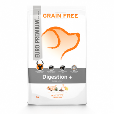 Euro Premium- Digestion+ (Cerf) Adulte 2,5kg (Grain free) 79% Protéines